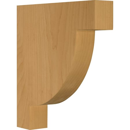 Osborne Wood Products 10 x 1 3/4 x 10 Lancaster Shaker Bracket in Spanish Cedar 8734SPC